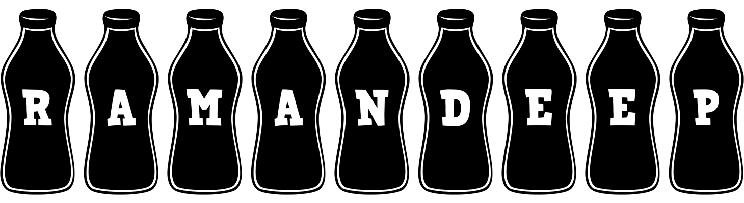 Ramandeep bottle logo