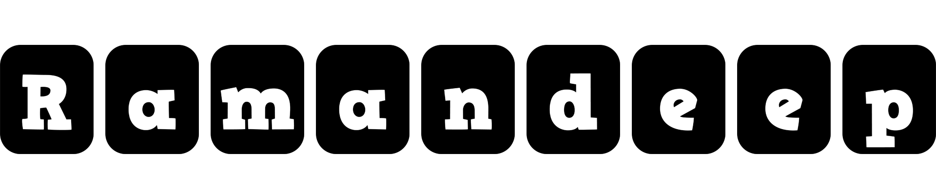 Ramandeep box logo