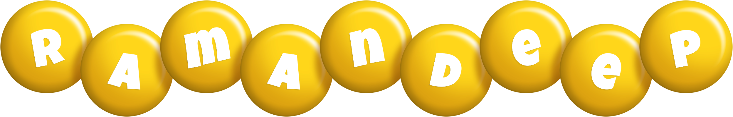Ramandeep candy-yellow logo