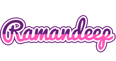 Ramandeep cheerful logo