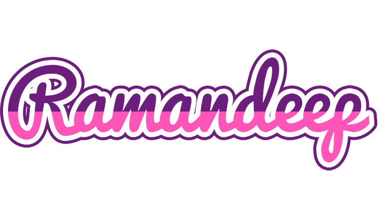 Ramandeep cheerful logo