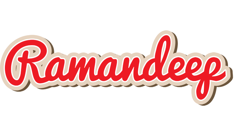 Ramandeep chocolate logo