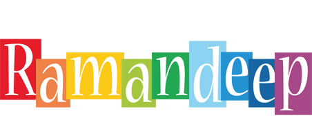 Ramandeep colors logo