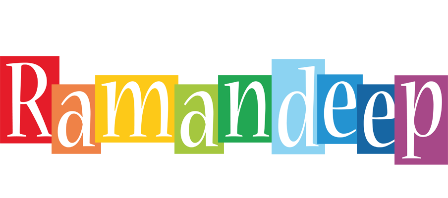 Ramandeep colors logo