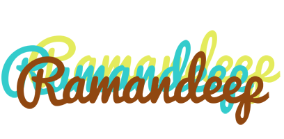 Ramandeep cupcake logo