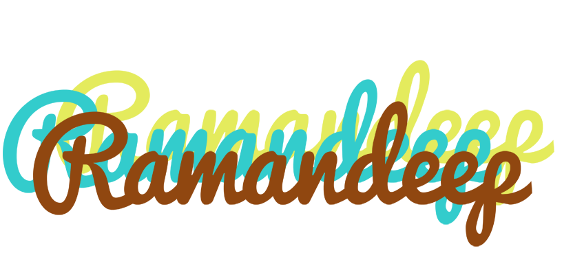Ramandeep cupcake logo