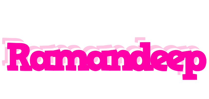 Ramandeep dancing logo