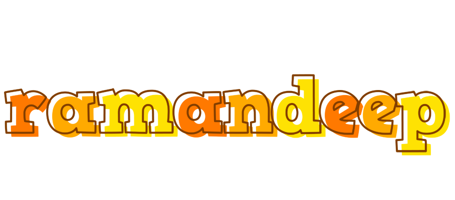 Ramandeep desert logo