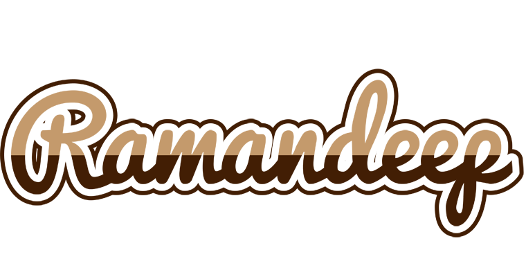 Ramandeep exclusive logo