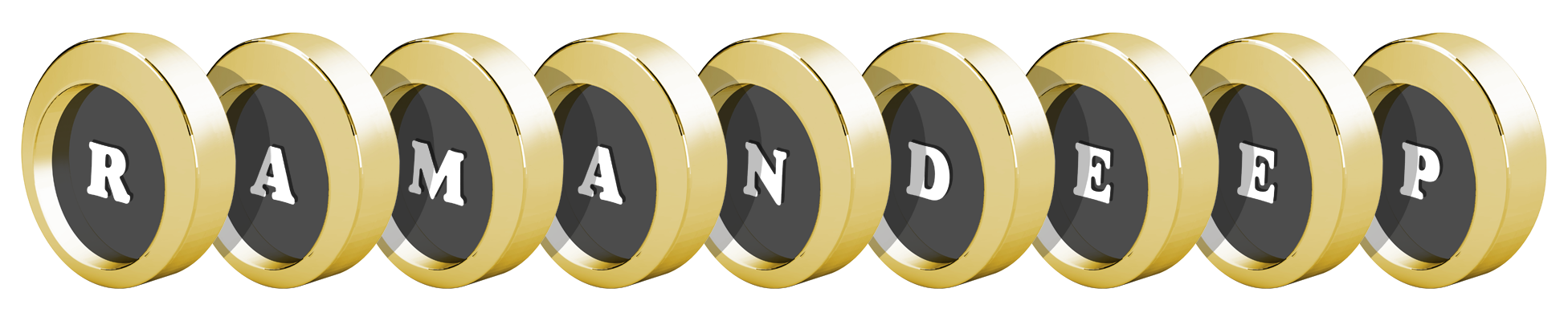 Ramandeep gold logo