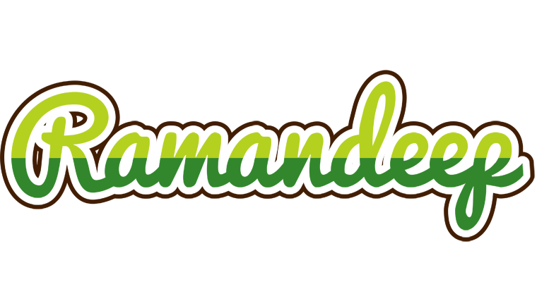 Ramandeep golfing logo