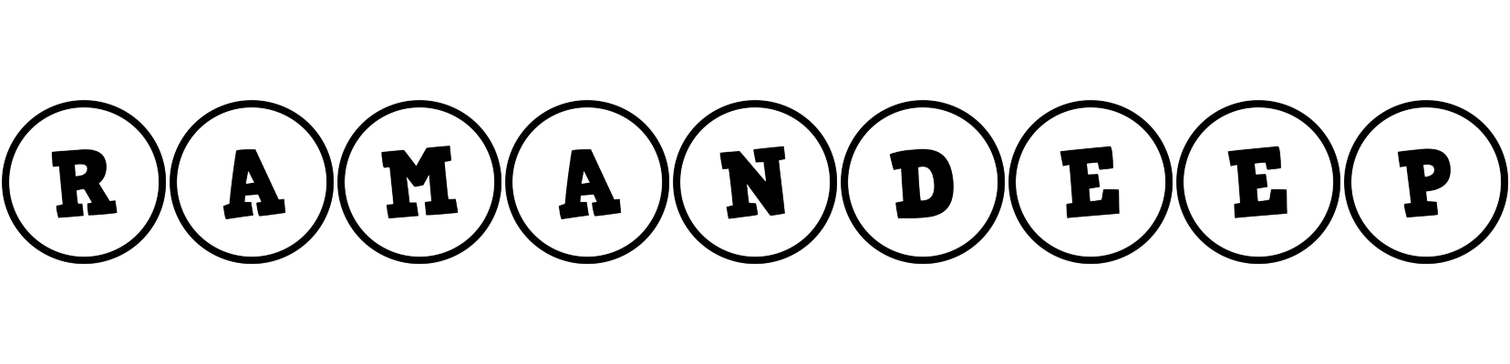 Ramandeep handy logo