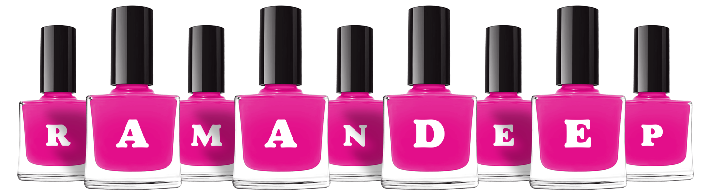 Ramandeep nails logo