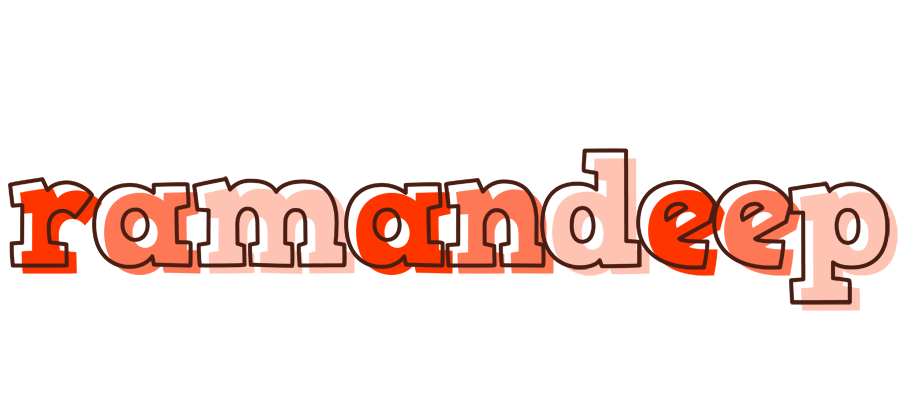 Ramandeep paint logo