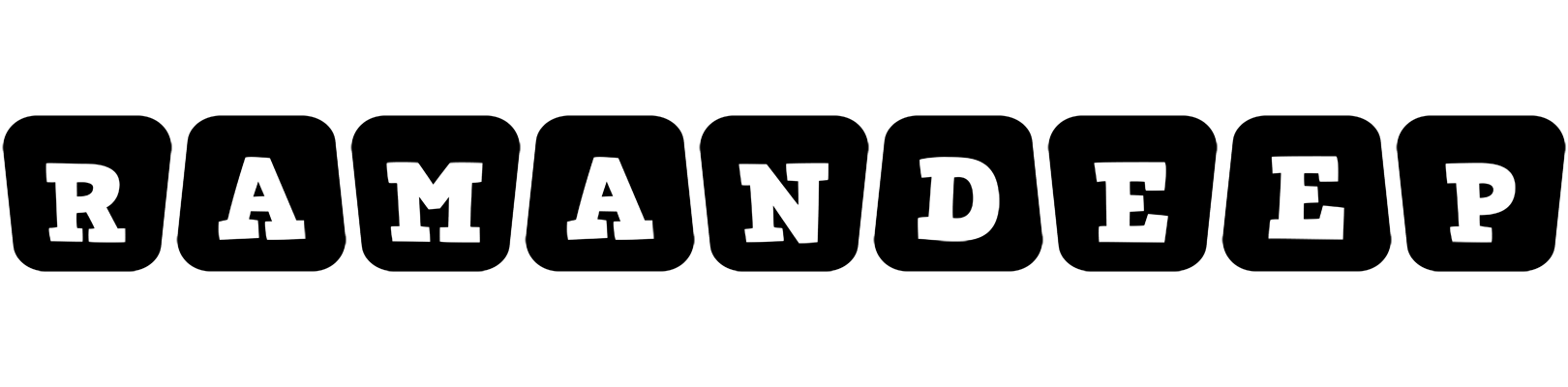 Ramandeep racing logo