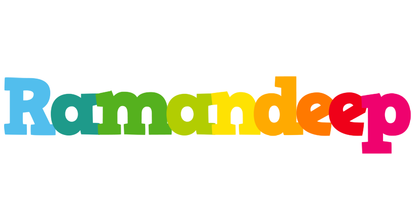Ramandeep rainbows logo