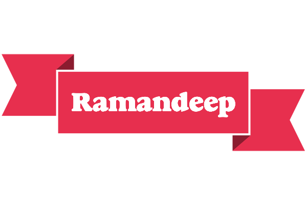 Ramandeep sale logo