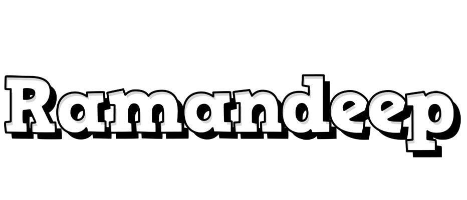 Ramandeep snowing logo