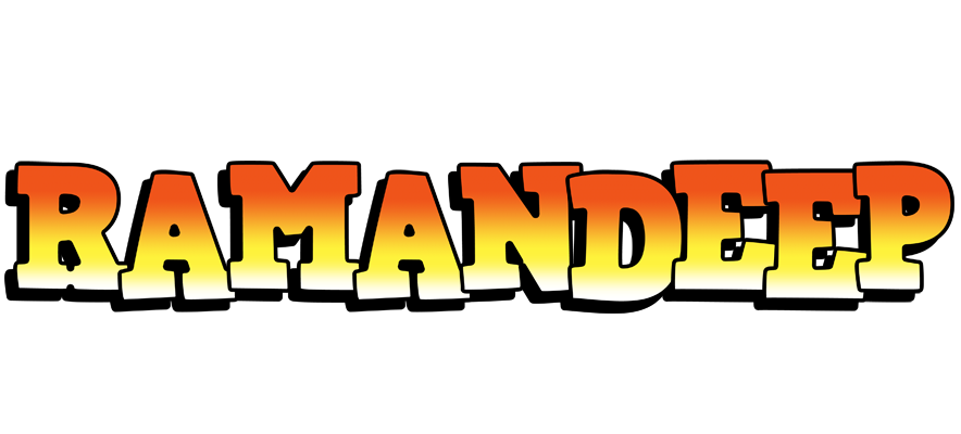 Ramandeep sunset logo