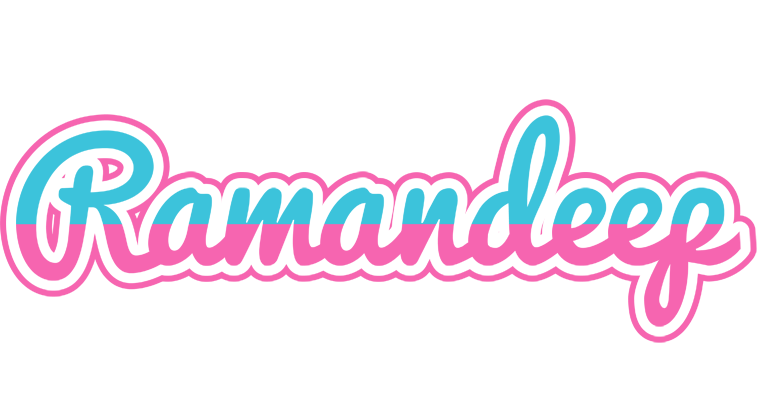 Ramandeep woman logo
