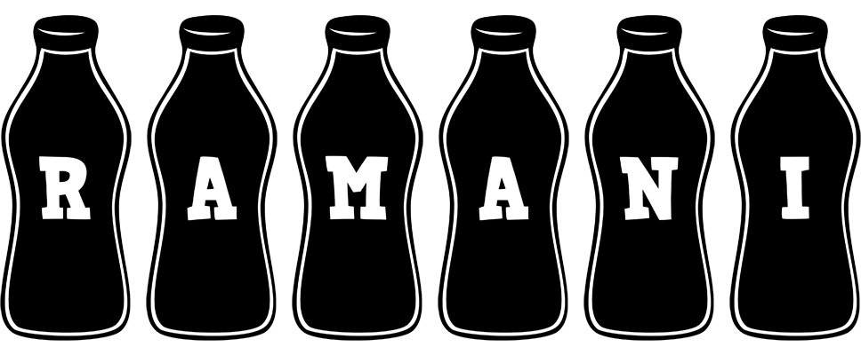 Ramani bottle logo