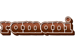 Ramani brownie logo