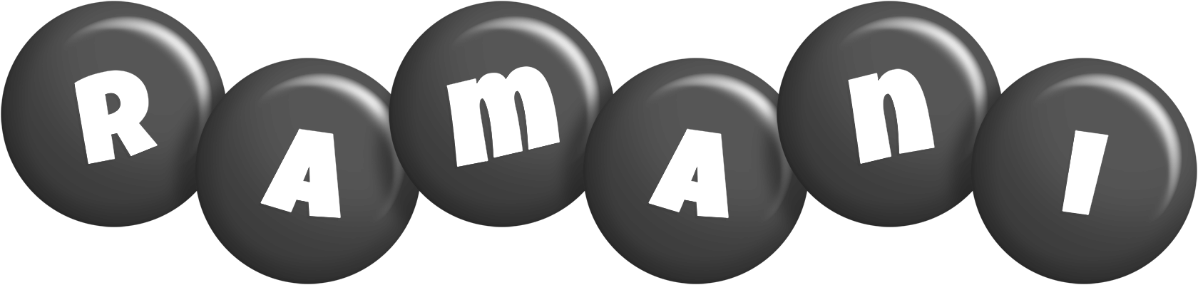 Ramani candy-black logo
