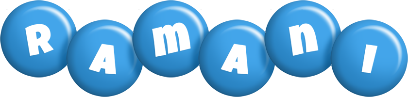 Ramani candy-blue logo