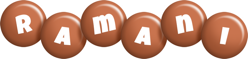 Ramani candy-brown logo