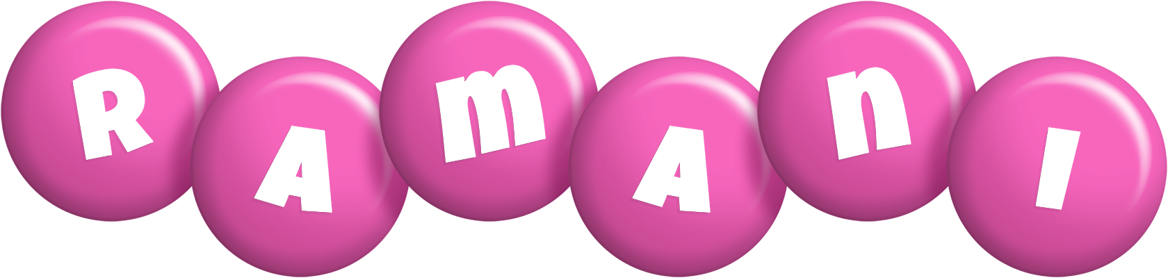 Ramani candy-pink logo