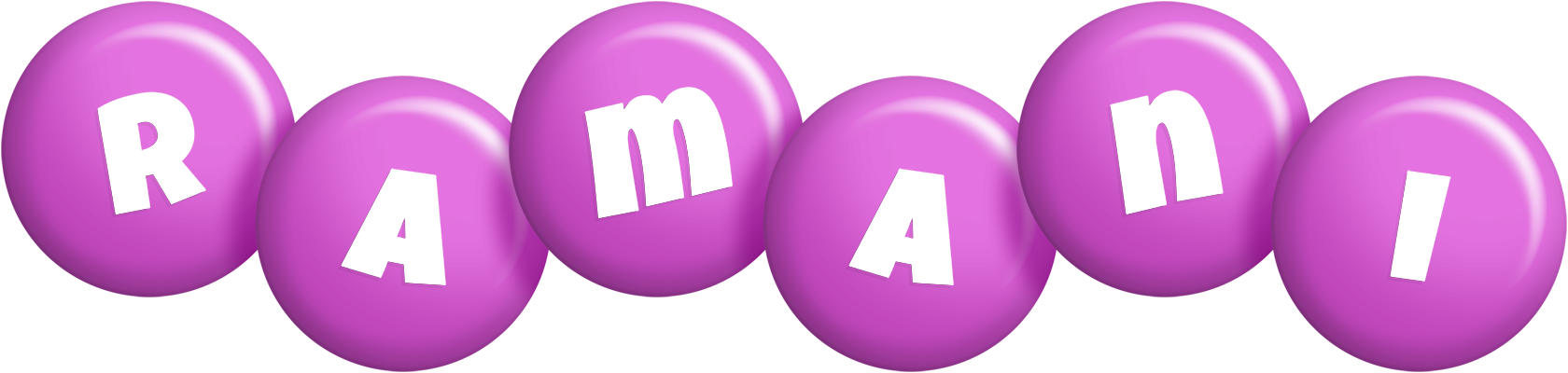Ramani candy-purple logo