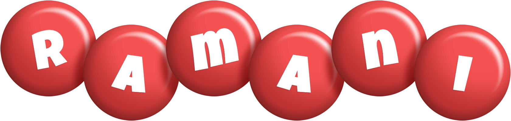 Ramani candy-red logo