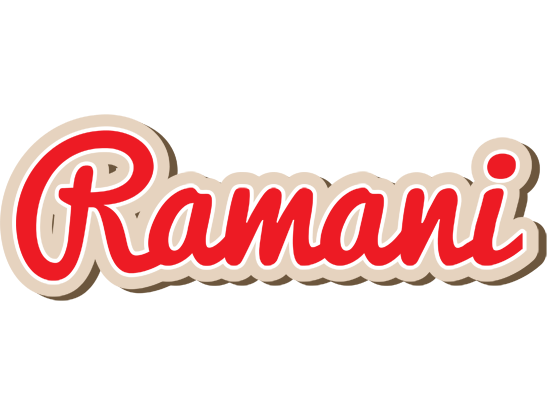 Ramani chocolate logo