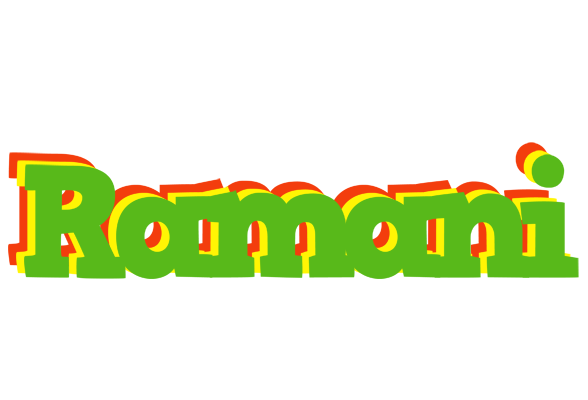 Ramani crocodile logo