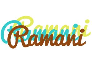 Ramani cupcake logo