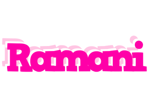 Ramani dancing logo