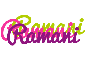 Ramani flowers logo
