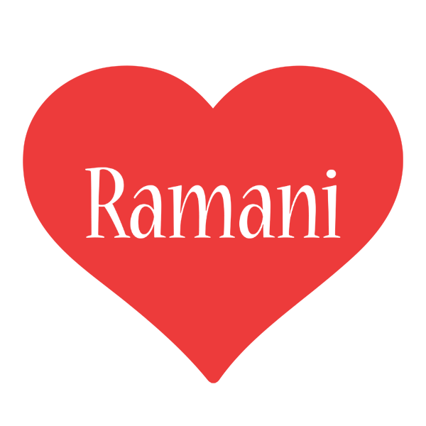 Ramani love logo