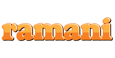 Ramani orange logo