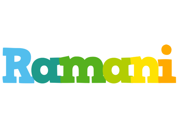 Ramani rainbows logo