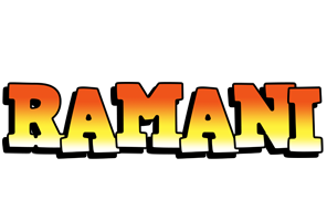 Ramani sunset logo