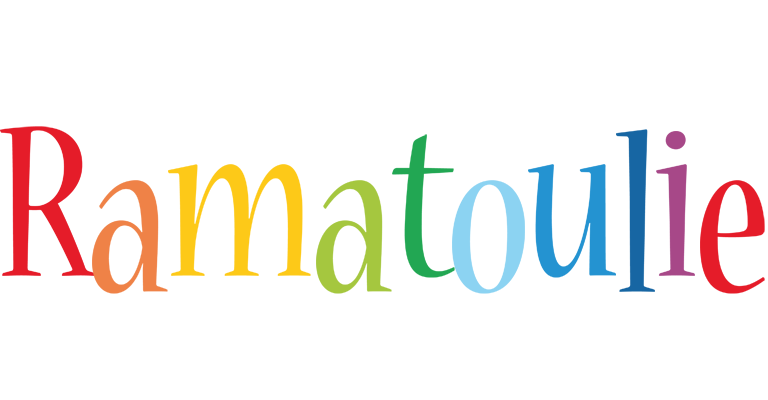 Ramatoulie birthday logo