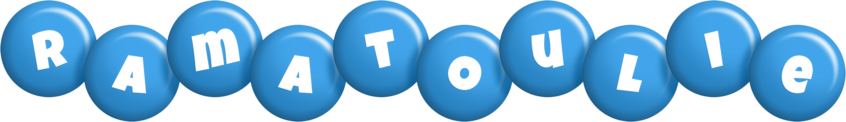 Ramatoulie candy-blue logo