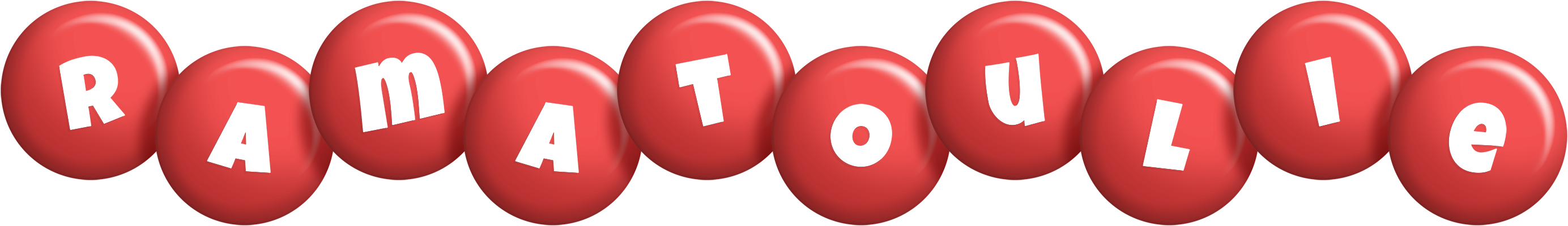 Ramatoulie candy-red logo
