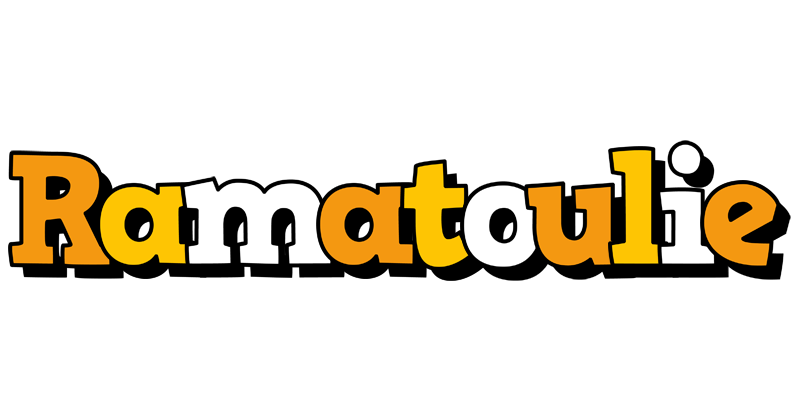 Ramatoulie cartoon logo