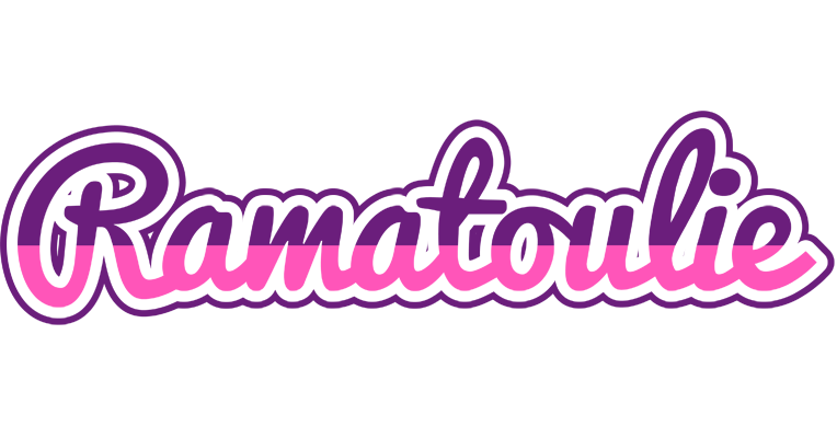 Ramatoulie cheerful logo