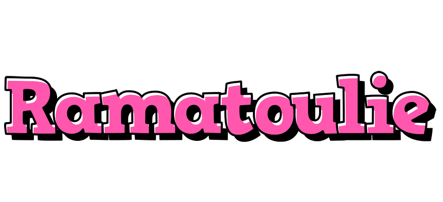 Ramatoulie girlish logo