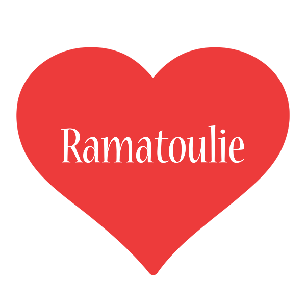 Ramatoulie love logo