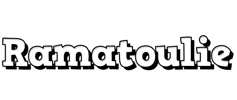 Ramatoulie snowing logo