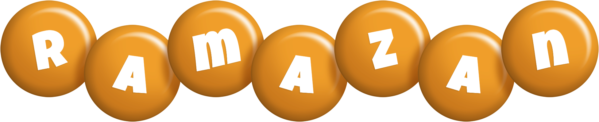 Ramazan candy-orange logo